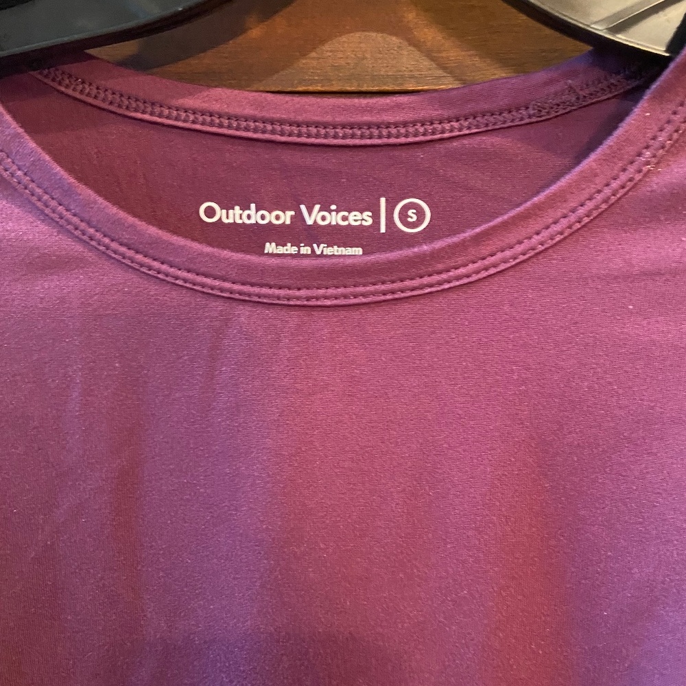 Outdoor Voices All Day Long Sleeve NWT